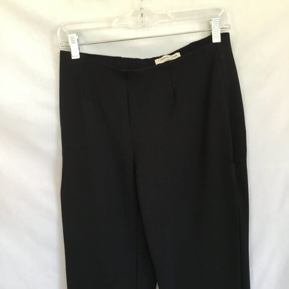 Coldwater Creek Classic Fit Pull-on Pants Women's Size Petite Small 8 Black - Picture 4 of 8